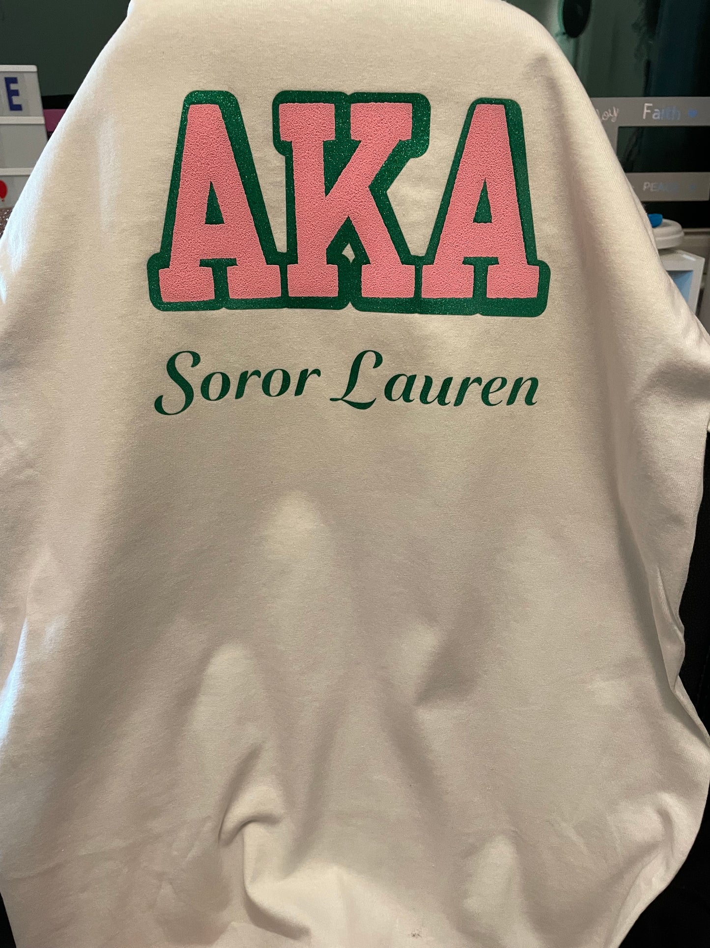 Custom Sorority/Fraternity Short Sleeve t-shirt (2X - 4X)